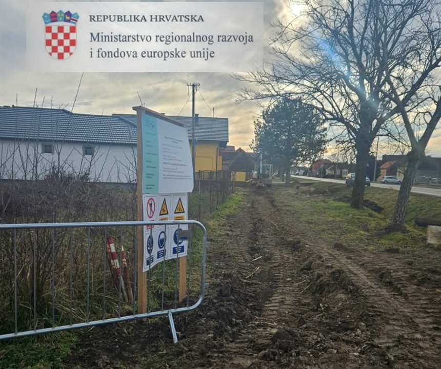 Gradu Otoku odobren projekt sanacije pješačkih staza i kolnih ulaza u ulici Bana Jelačića