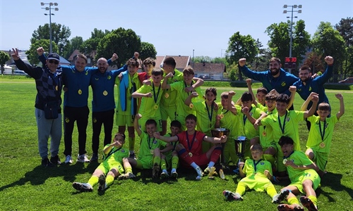 Dinamo je pobjednik 21. međunarodnog nogometnog turnira U-14,...