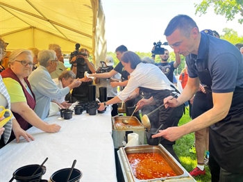 Prvosvibanjski izlet u Adici uz tradicionalnu podjelu graha