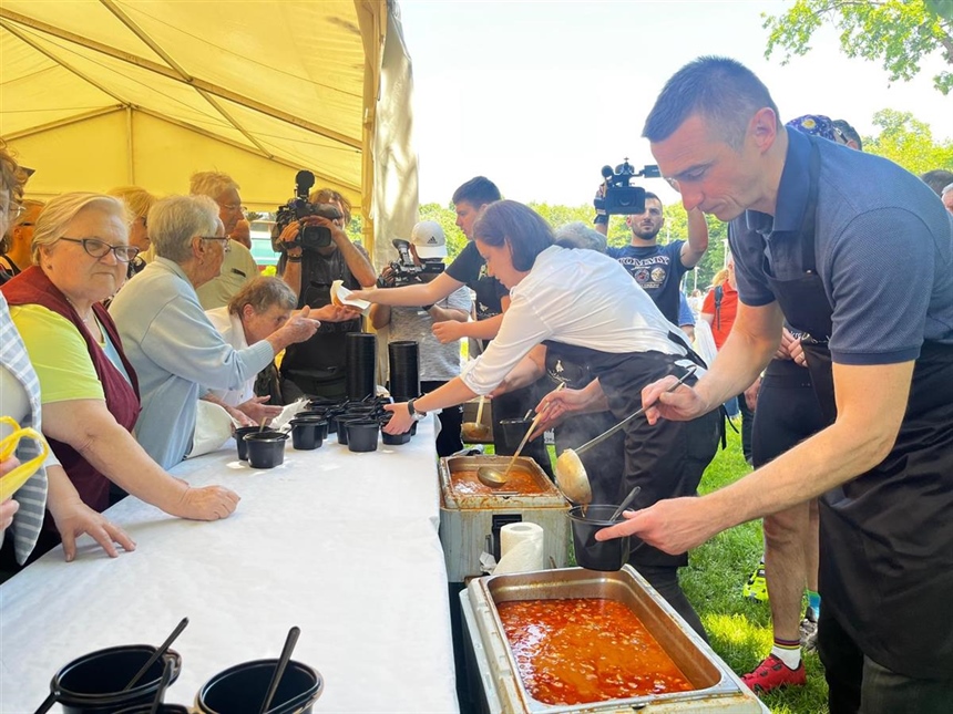 Prvosvibanjski izlet u Adici uz tradicionalnu podjelu graha