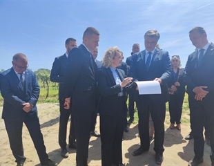 Plenković obišao radove na desnoj obali Dunava i na Vučedolu