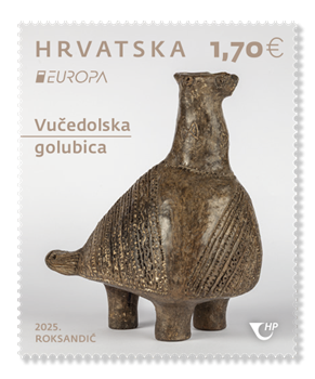 Vučedolska golubica na poštanskoj marki