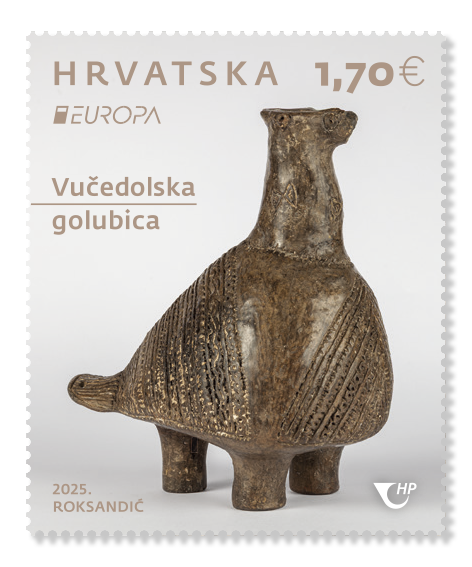 Vučedolska golubica na poštanskoj marki