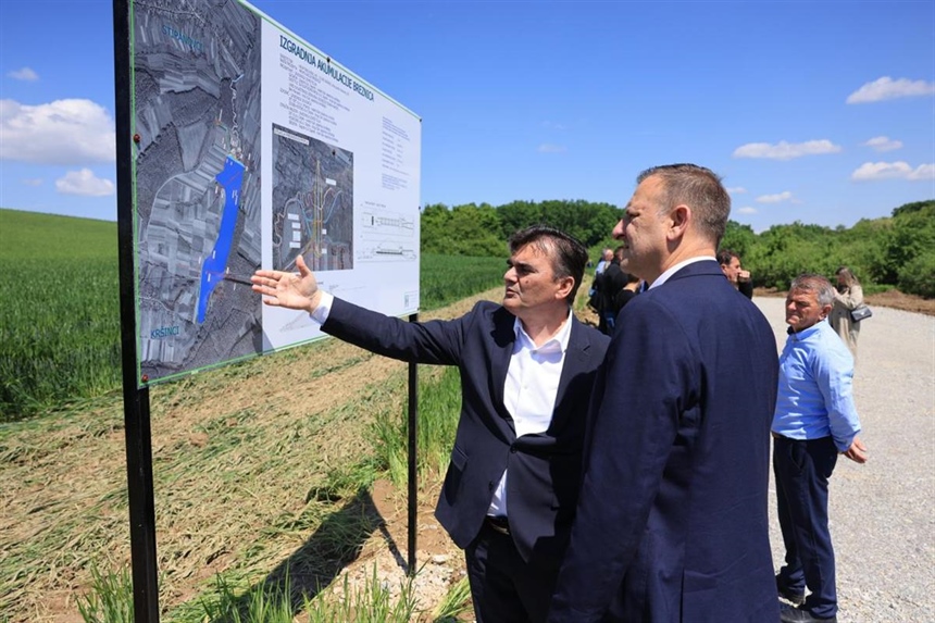 Počeli radovi na izgradnji nove akumulacije Breznica