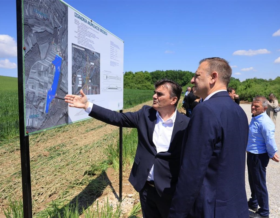 Počeli radovi na izgradnji nove akumulacije Breznica