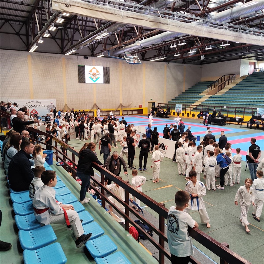 Karate turnir „Kup Vukovara 2025” okupio više od 500 karatista