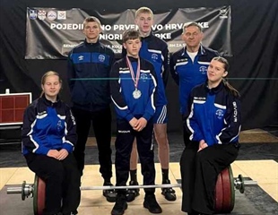 Klub dizača utega Vukovar osvojio 10 medalja na seniorskom prvenstvu
