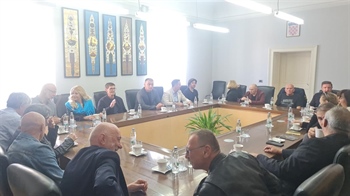 Sudionici 32. festivala glumca na prijemu u Vukovarsko-srijemskoj županiji