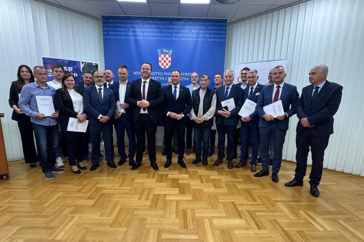 Dodijeljeni ugovori vrijedni 67 milijuna eura za jačanje poljoprivrede