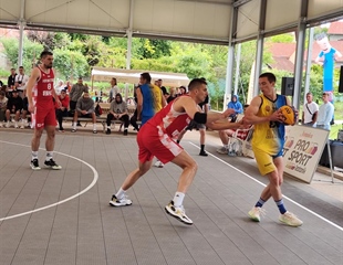 U tijeku je 4. Vukovar basket Cro 3x3 Tour