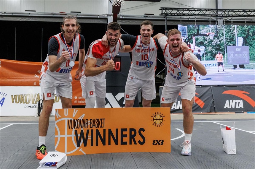 Pobjednik 4. Vukovar basketa je ekipa Bijeli CRO - Hrvatske reprezentacije