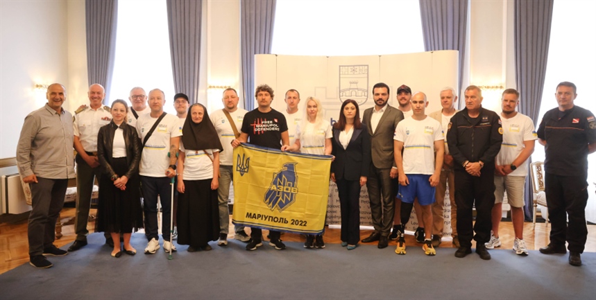 Ukrajinski ratni veterani posjetili Osijek