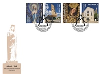 Aljmaško marijansko svetište na poštanskim markama