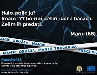 Pronalasci i dragovoljne predaje oružja, streljiva i minsko...