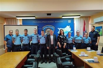 U PU osječko-baranjskoj zaposleno sedmero novih policajaca