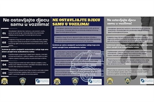 Ne ostavljajte djecu samu u vozilima, posljedice mogu biti tragične