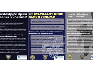 Ne ostavljajte djecu samu u vozilima, posljedice mogu biti tragične