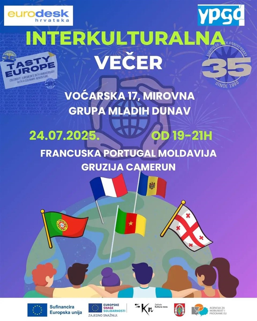 U prostorijama Mirovne grupe mladih Dunav u Vukovaru pripremaju interkulturalnu večer