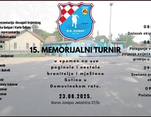 Boćari Dunava iz Sotina organiziraju 15. memorijalni turnir