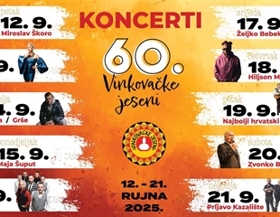 Poziv udrugama za sudjelovanje na 60. Vinkovačkim jesenima
