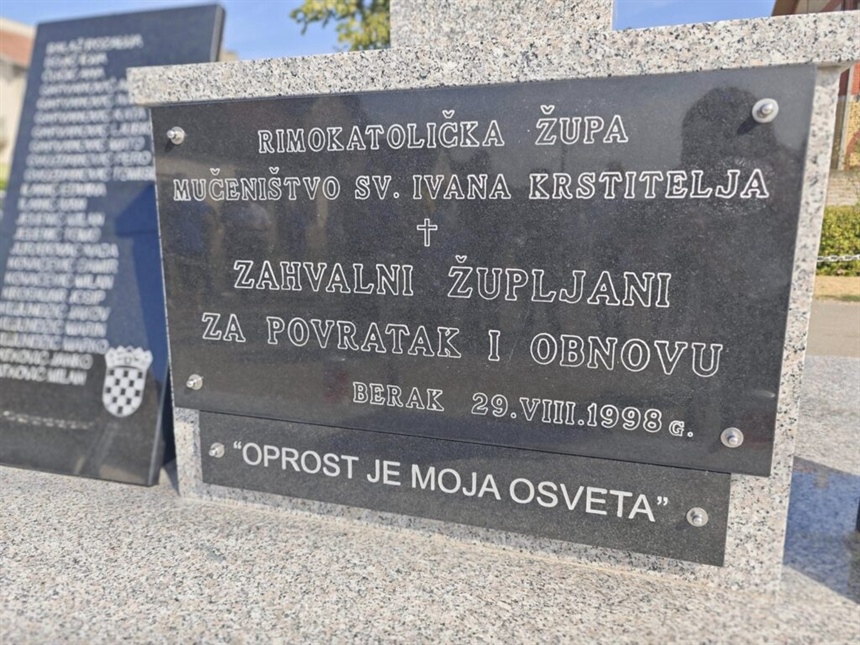 Obilježena 34. obljetnica stradanja mještana Berka u Domovinskom ratu