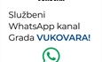 Grad Vukovar otvorio službeni WhatsApp kanal
