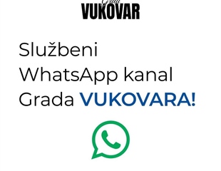 Grad Vukovar otvorio službeni WhatsApp kanal