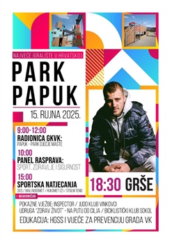 U ponedjeljak otvorenje parka Papuk u Vinkovcima