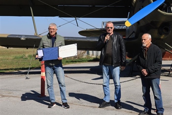 Obilježena 34. obljetnica osnivanja Samostalnog zrakoplovnog voda Osijek