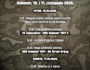 11. Memorijalni turnir "Blago Zadro"