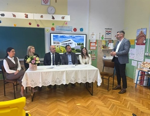 Potpisan ugovor za izgradnju i opremanje školske sportske dvorane OŠ...