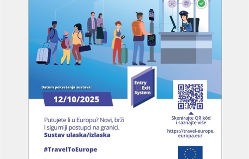 Novi sustav kontrole na graničim prijelazima