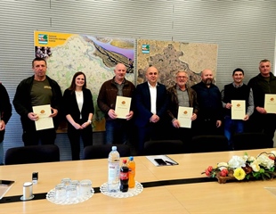 Župan Bosančić uručio ugovore o potporama lovačkim društvima