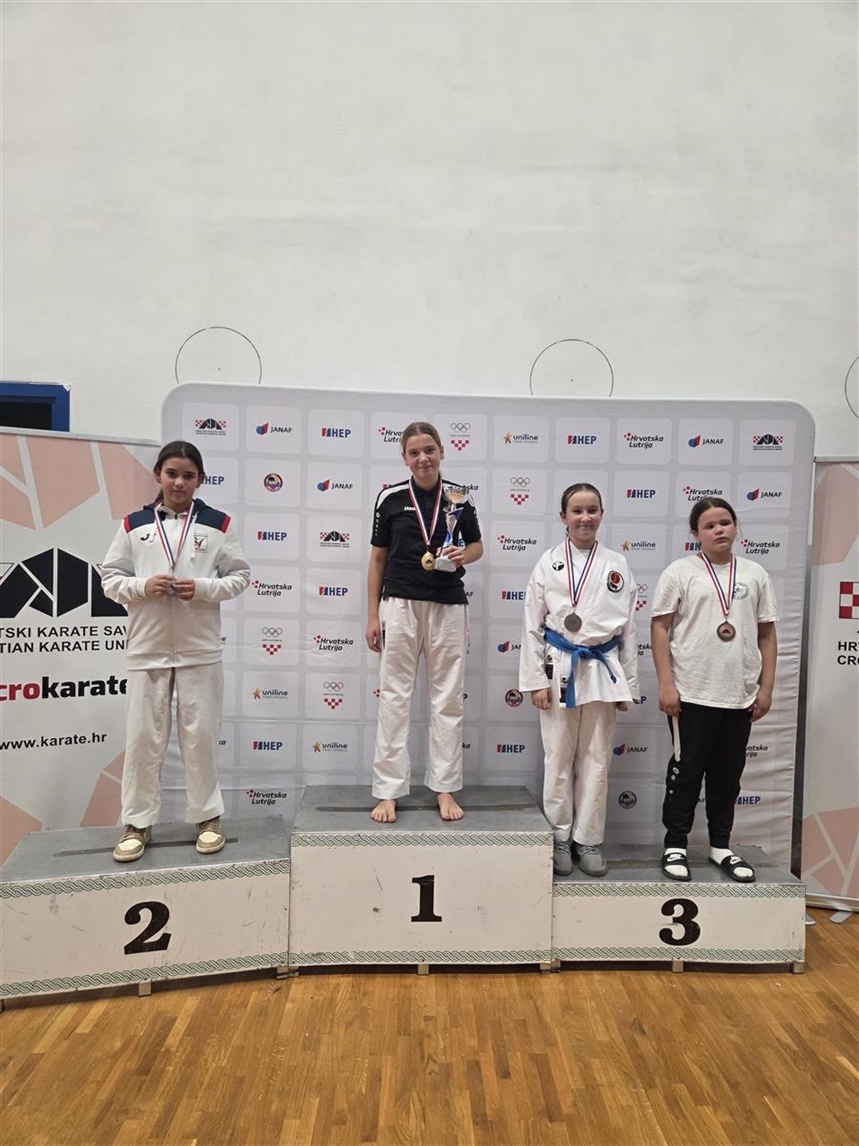 Melek Biljalov prvakinja je Hrvatske u karateu