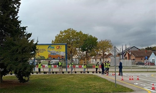 Održana šesta edukacija učenika o sigurnoj vožnji električnih romobila