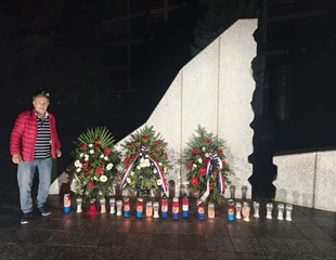 Spomen na posljednju predaju u Borovo naselju 1991. godine