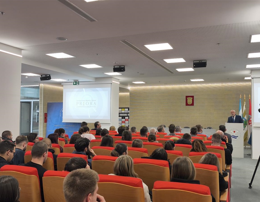 Na Veleučilištu   Lavoslav Ružička u Vukovaru održana predavanja...