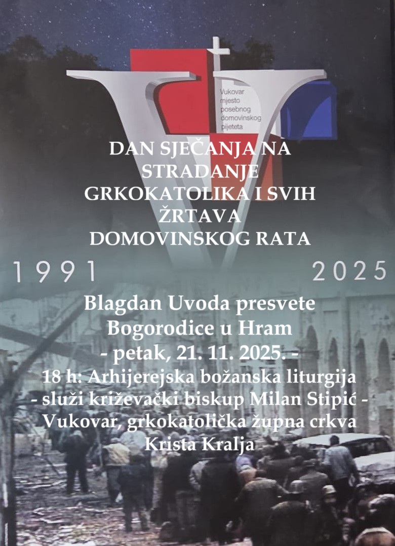 Dan sjećanja na stradanje grkokatolika u Domovinskom ratu