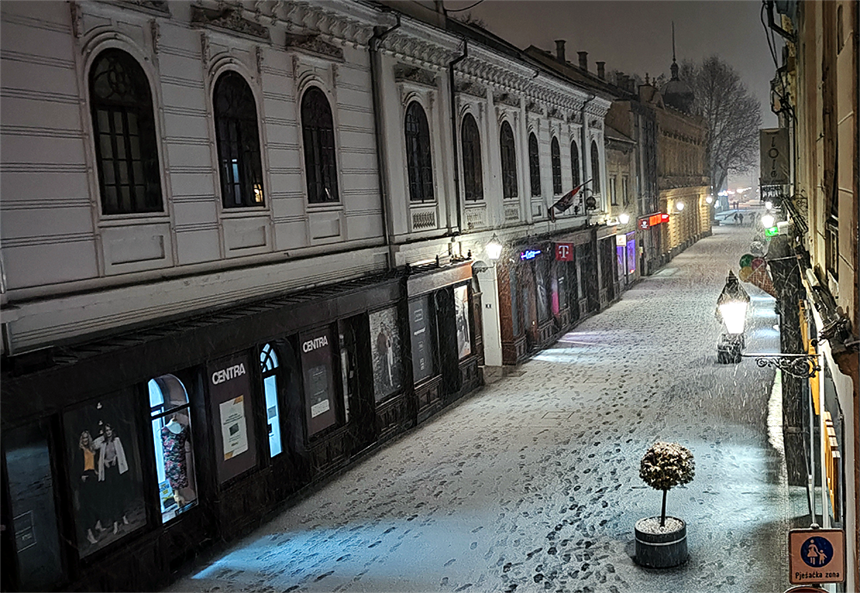 DHMZ izdao žuto upozorenje: Snijeg tijekom subote, moguće poteškoće u prometu