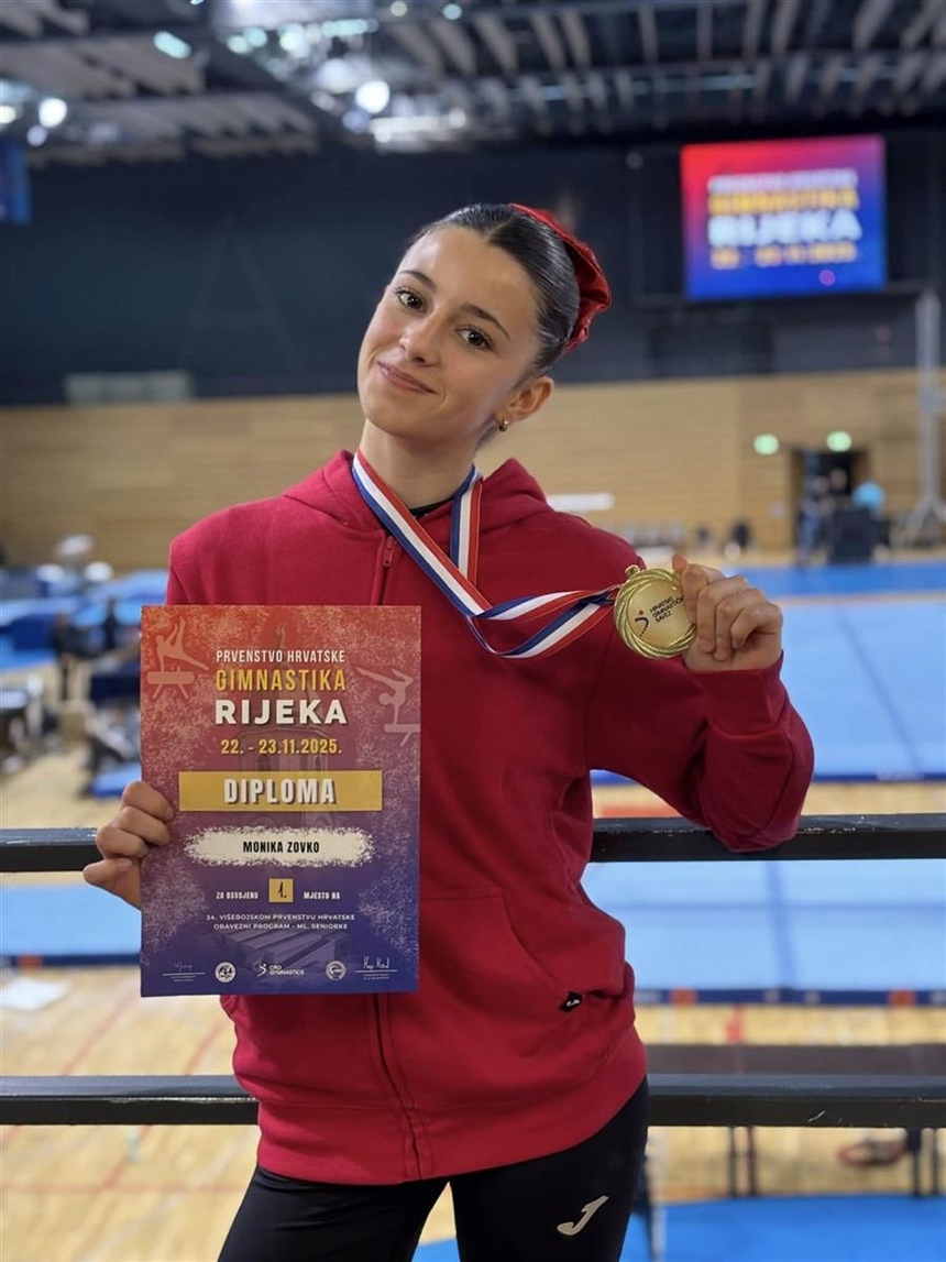 Monika Zovko je državna prvakinja u kategoriji mlađe seniorke