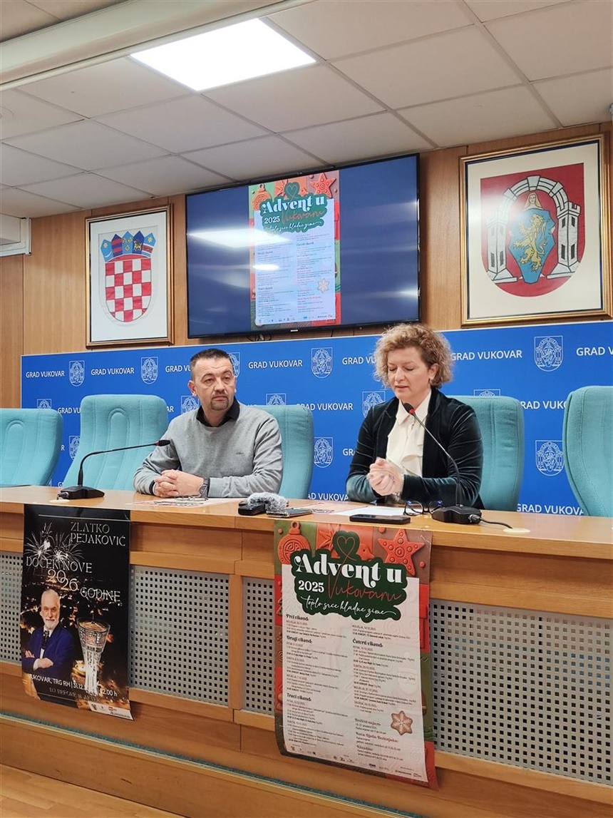 Predstavljen bogat program Adventa u Vukovaru