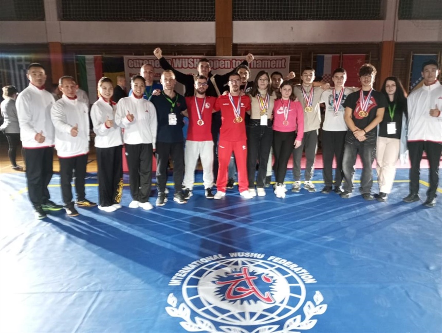 21 medalja s Europskog Wushu otvorenog turnira