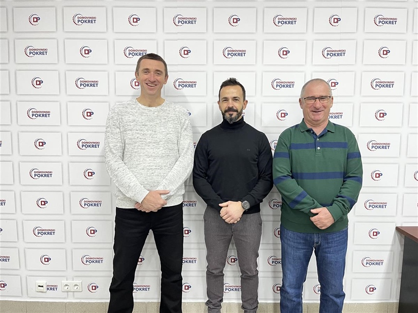 Dario Tišov na čelu Domovinskog pokreta u Vukovaru