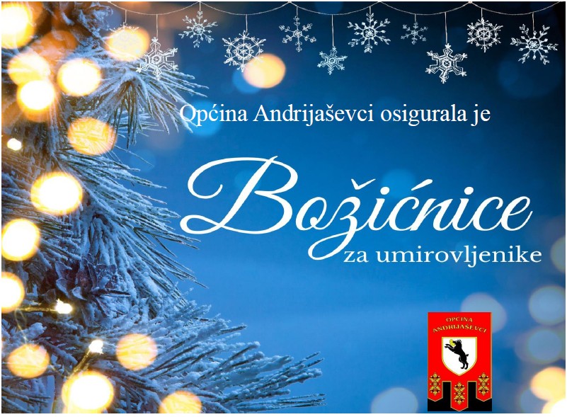 Blagdanska potpora umirovljenicima: Općina Andrijaševci dijeli božićnice
