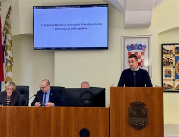 Vinkovci usvojili proračun za 2026. od 106 milijuna eura
