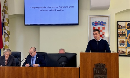 Vinkovci usvojili proračun za 2026. od 106 milijuna eura
