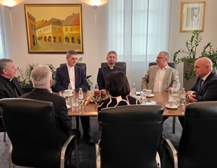 Podrška Hrvatima u BiH tema je razgovora nadbiskupa Vukšića i župana...