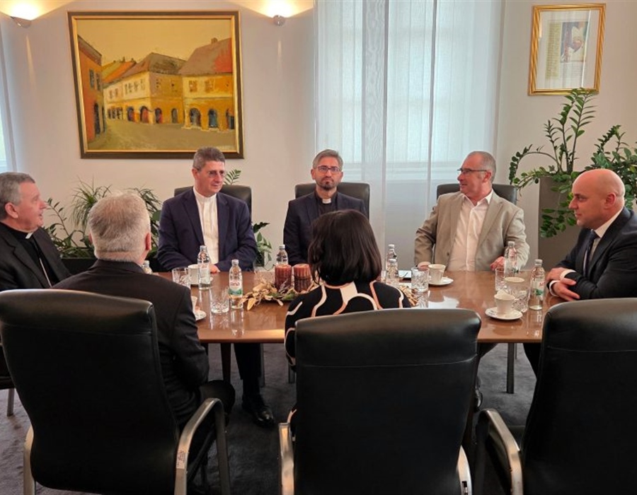 Podrška Hrvatima u BiH tema je razgovora nadbiskupa Vukšića i župana...