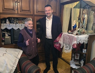 Gradonačelnik Pavliček posjetio majku branitelja Ivana Ivanike