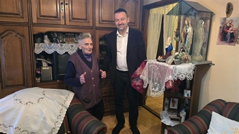 Gradonačelnik Pavliček posjetio majku branitelja Ivana Ivanike